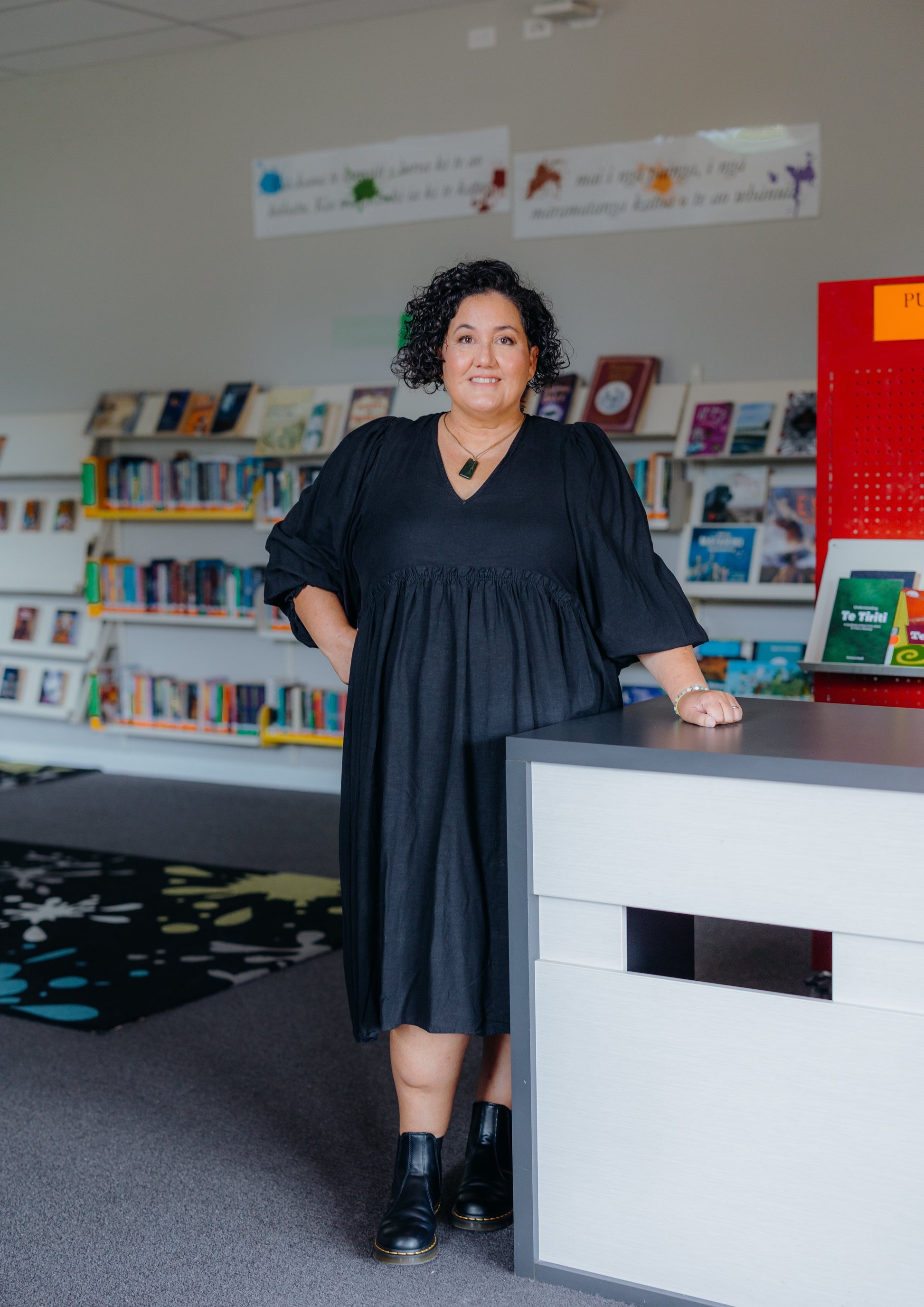 Roimata Smail delivering a Te Tiriti workshop – Wai Ako Books