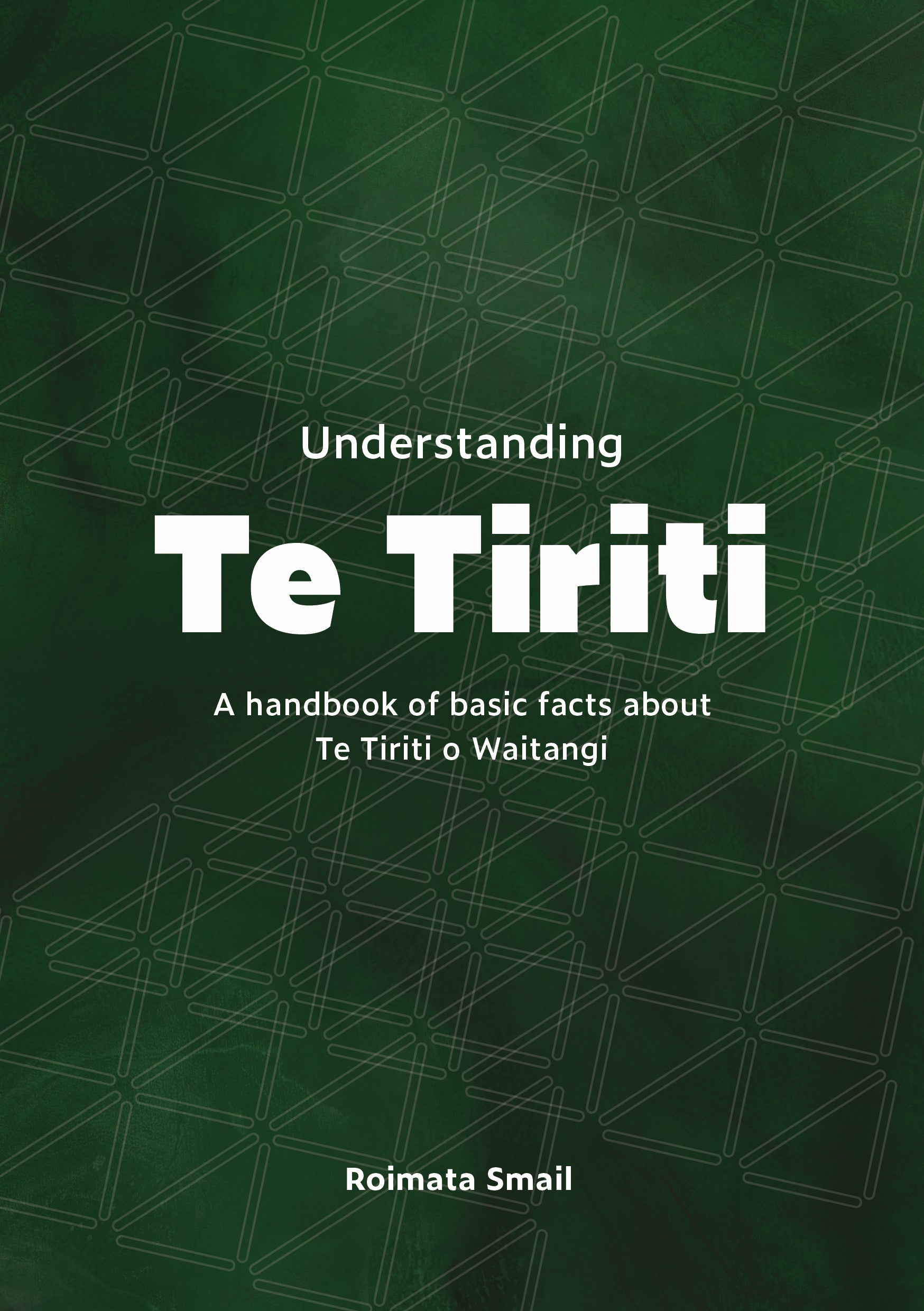 Understanding Te Tiriti book cover – Wai Ako Books Roimata Smail