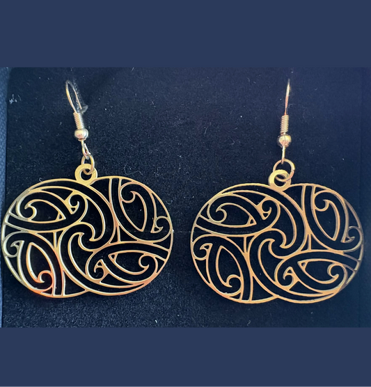 TKP Collection Earrings (double sphere)